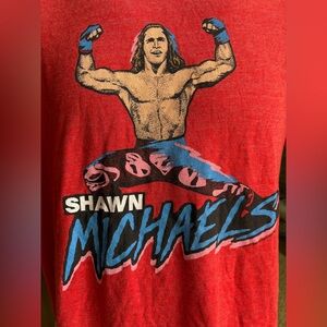 Shawn Michaels Vintage Single Stitch Sleeve‎ Tshirt Size Medium EUC